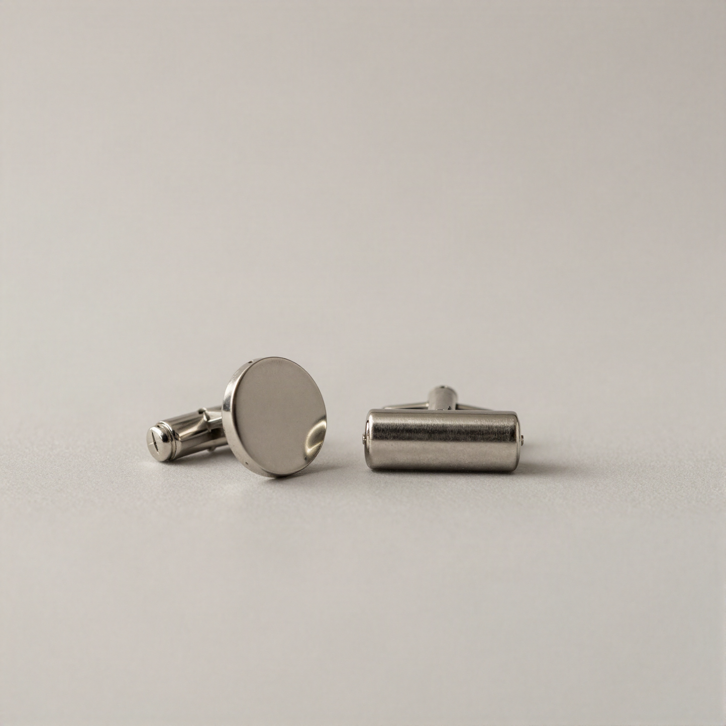Cufflinks, Knurled Barrel