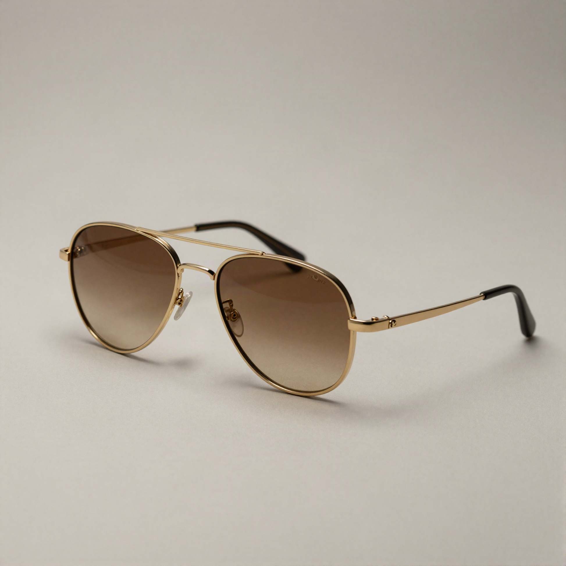 Slim Metal Aviator Sunglasses