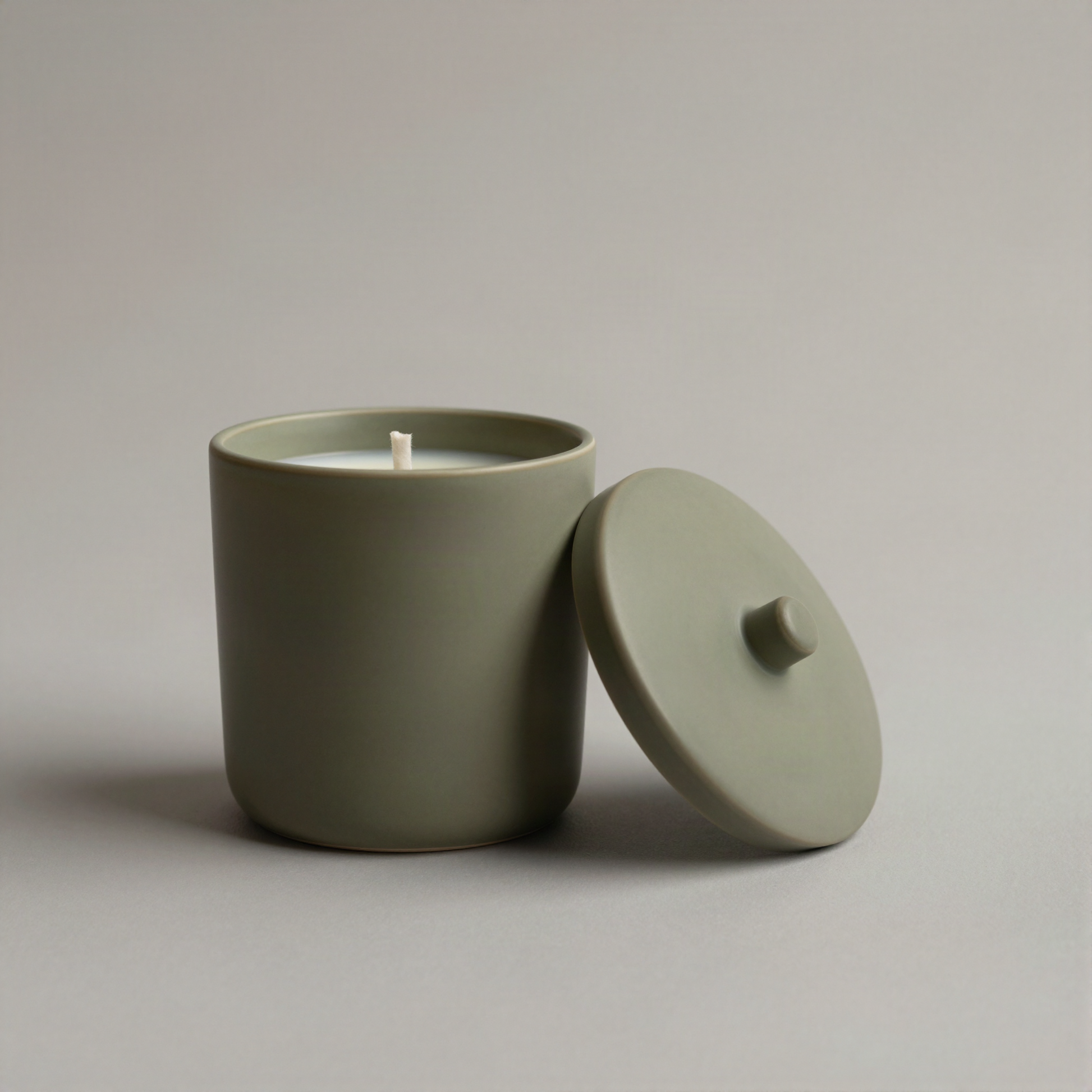 Scented Candle, Tobacco & Leather