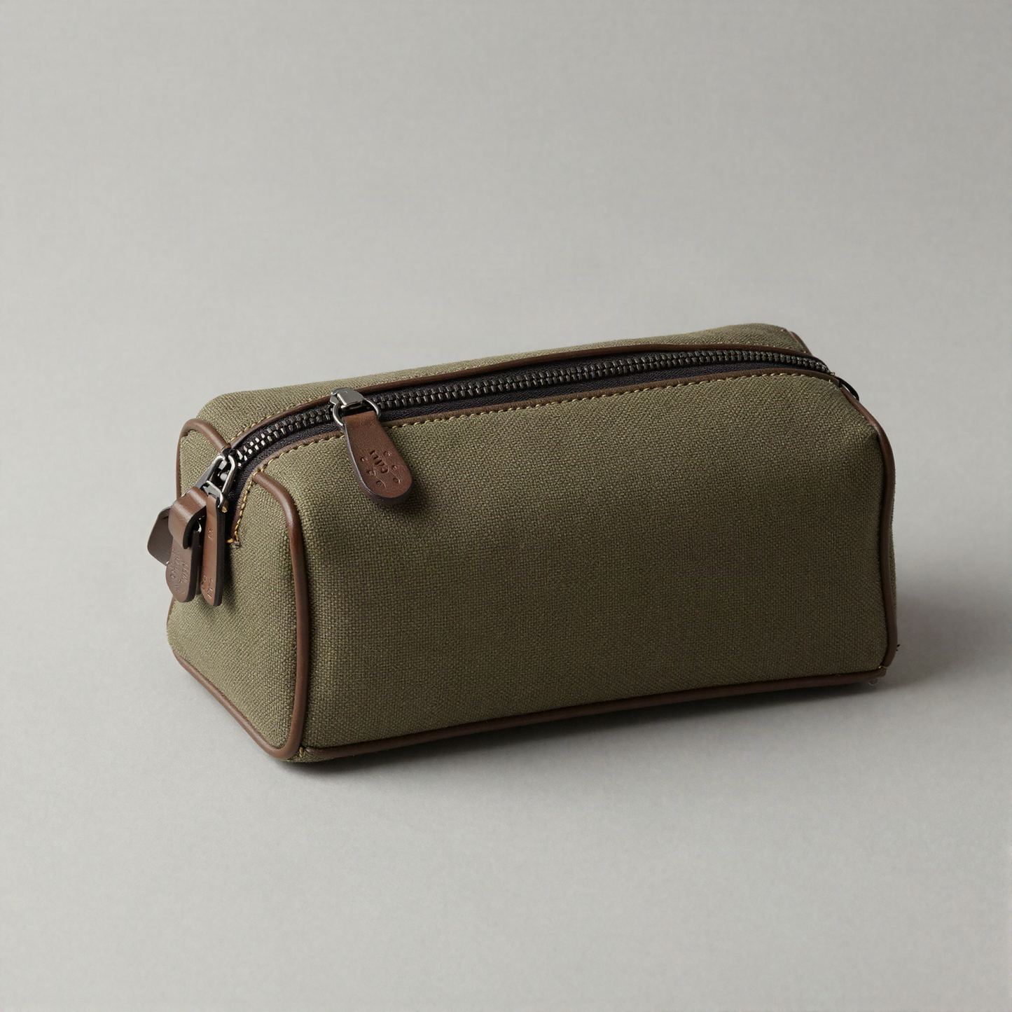 Waxed Canvas Dopp Kit