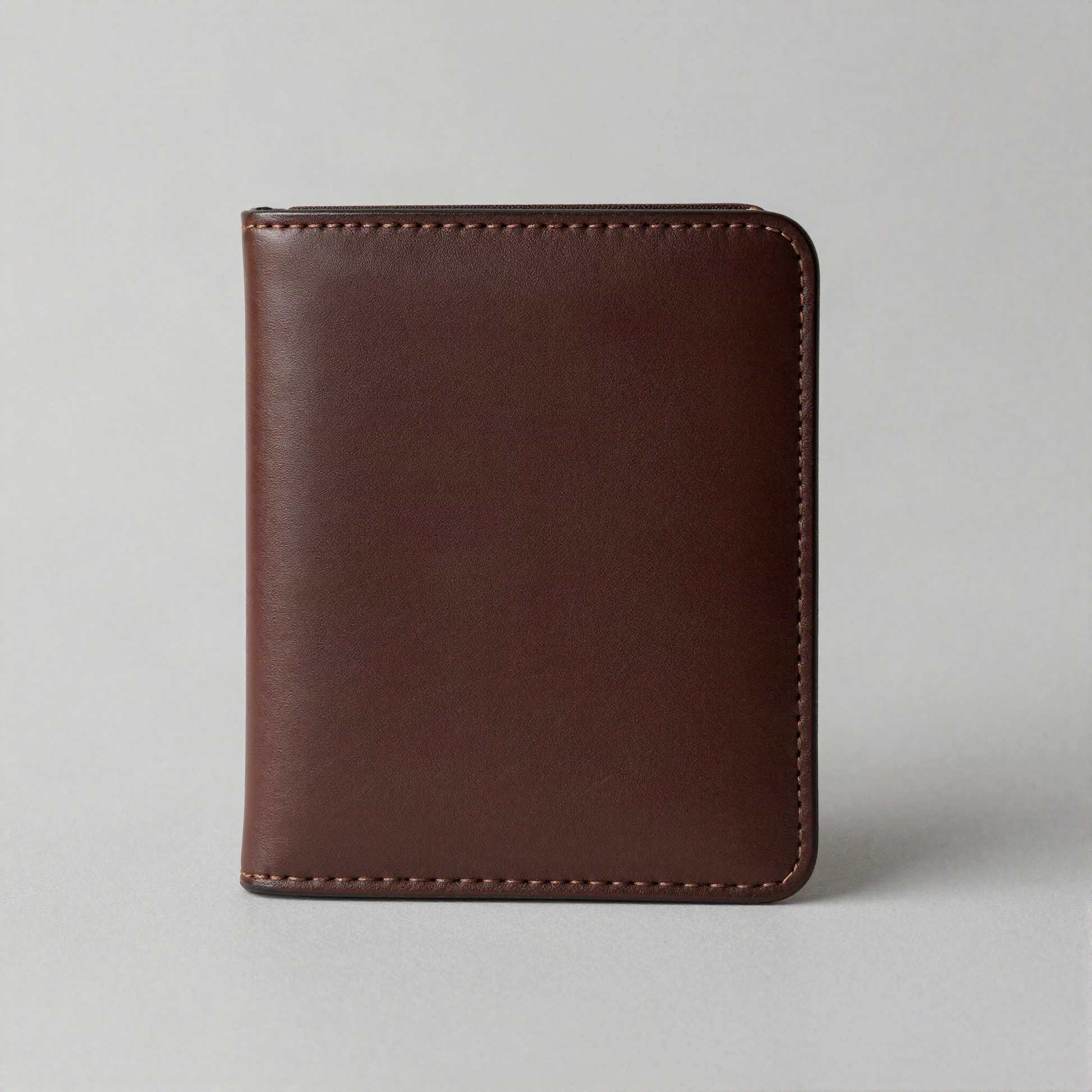 Leather Passport Holder with Card Slots