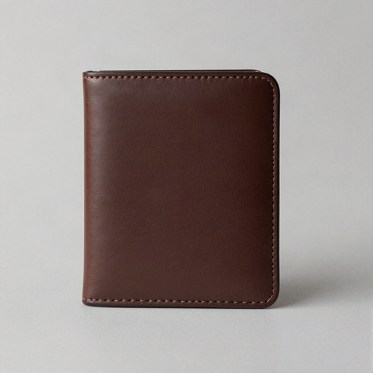 Leather Passport Holder with Card Slots