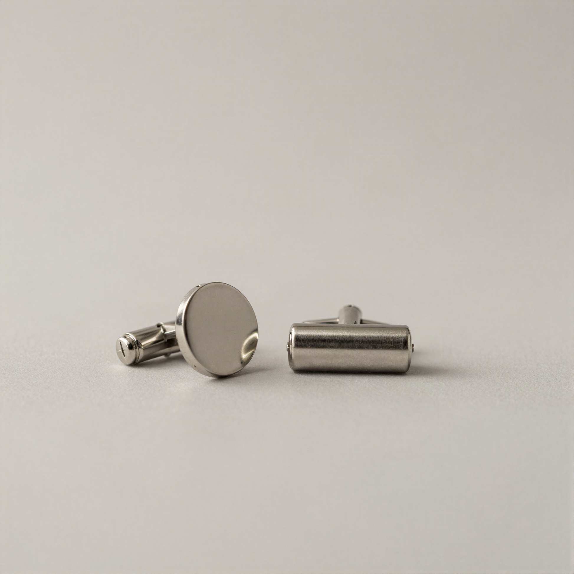 Cufflinks, Knurled Barrel