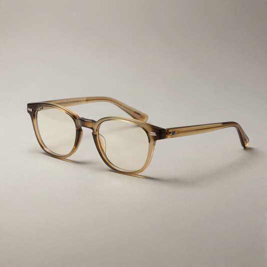 Blue-Light Filtering Frames, Clear Amber